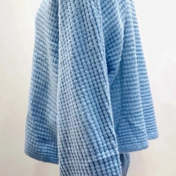 NWT SO GOODS FOR LIFE Juniors Long Sleeve Vneck Collar Pullover Blue Sweater XXL - Picture 6 of 12